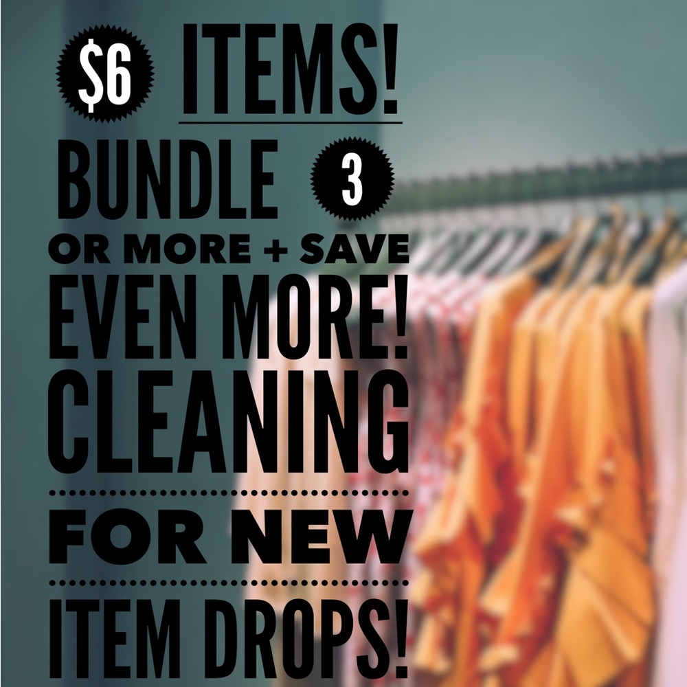 ✨$6 💫items—most “like new”!! 💛
